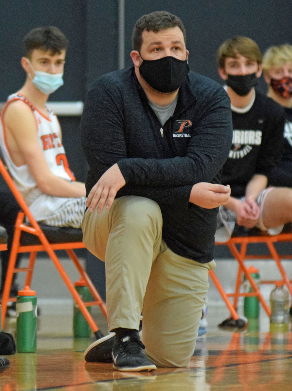 Portage coach Darrin Berger